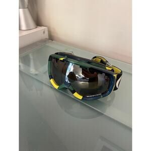 Electric EGK kids green camo ski snowboard winter goggles snow mid dark lens